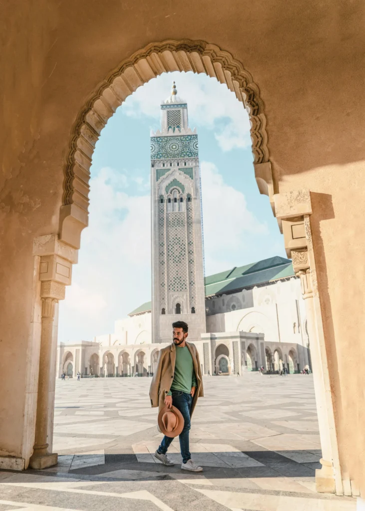 Casablanca e a Mesquita Hassan II