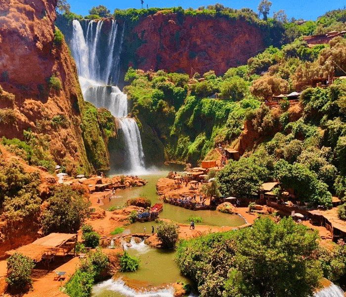 Excursão às Cascatas de Ouzoud desde Marrakech